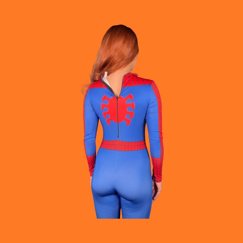 Women's Cosplay Spiderman Costume - Picture 3 of 11